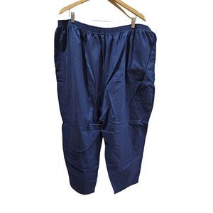 Medline 4XL scrub pants dark blue